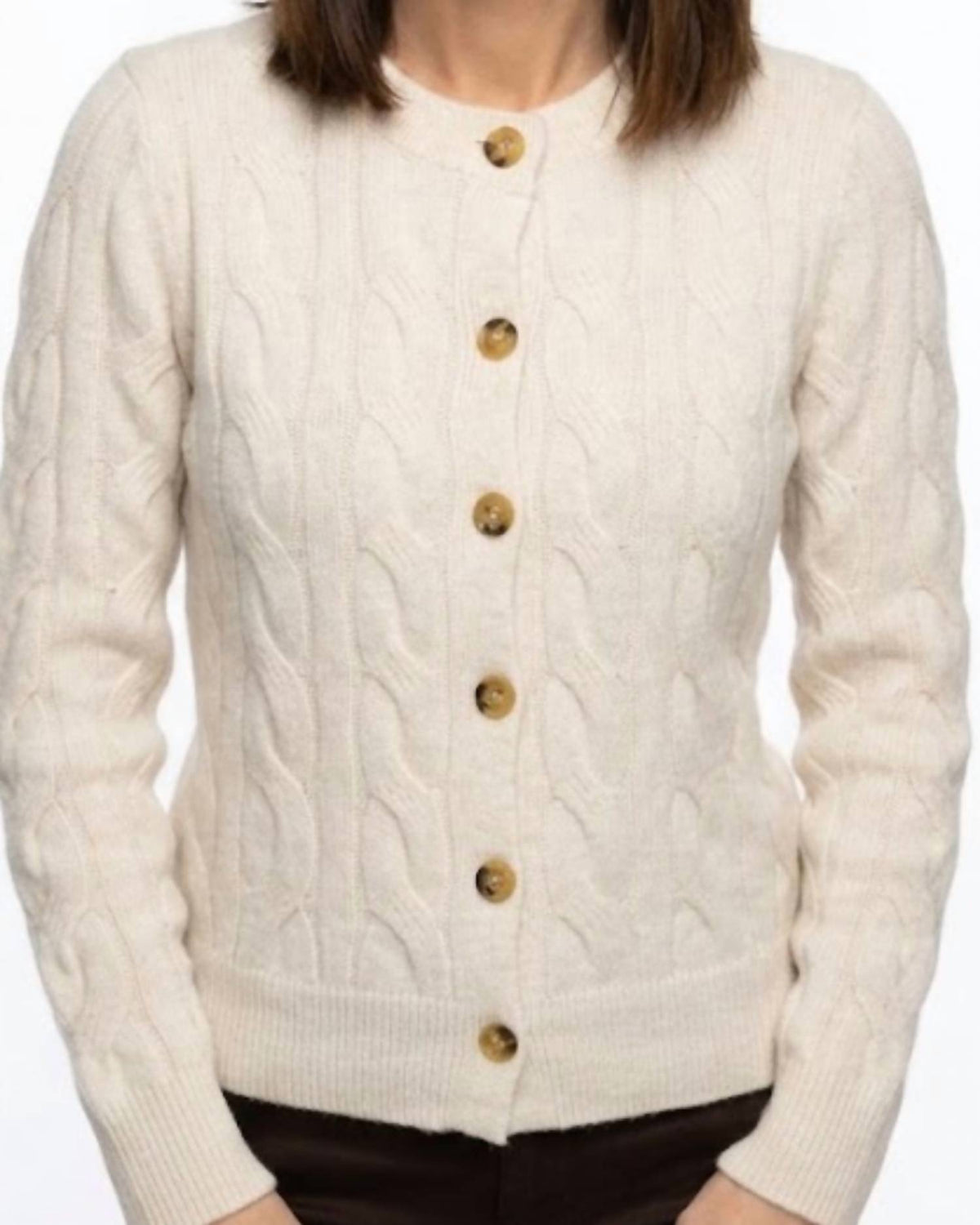 Fate - Hearthside Cable Knit Cardigan