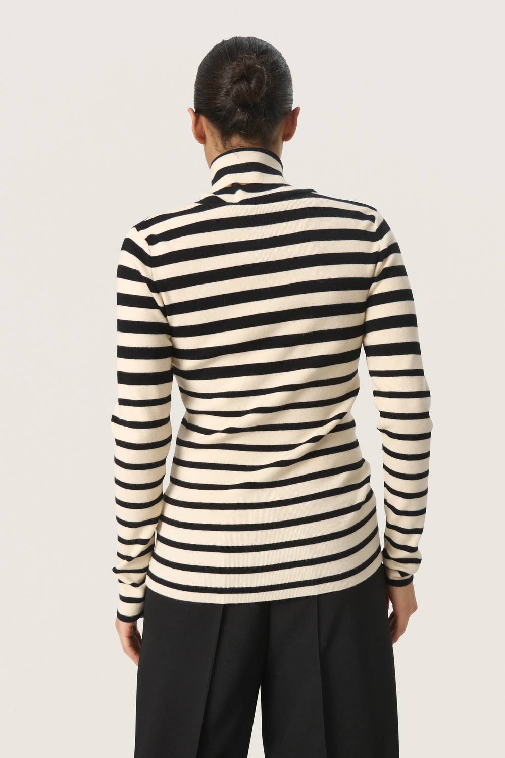 Soaked In Luxury - Spina Slim Fit Rollneck Pullover Sweater