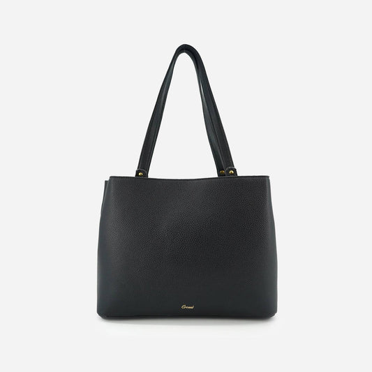 Like Dreams - Women's Velvet Knot Quilted Shoulder Tote Bag