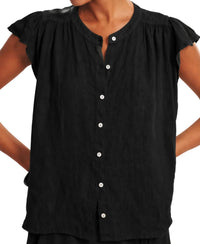 Velvet By Graham & Spencer - Janey Linen Top