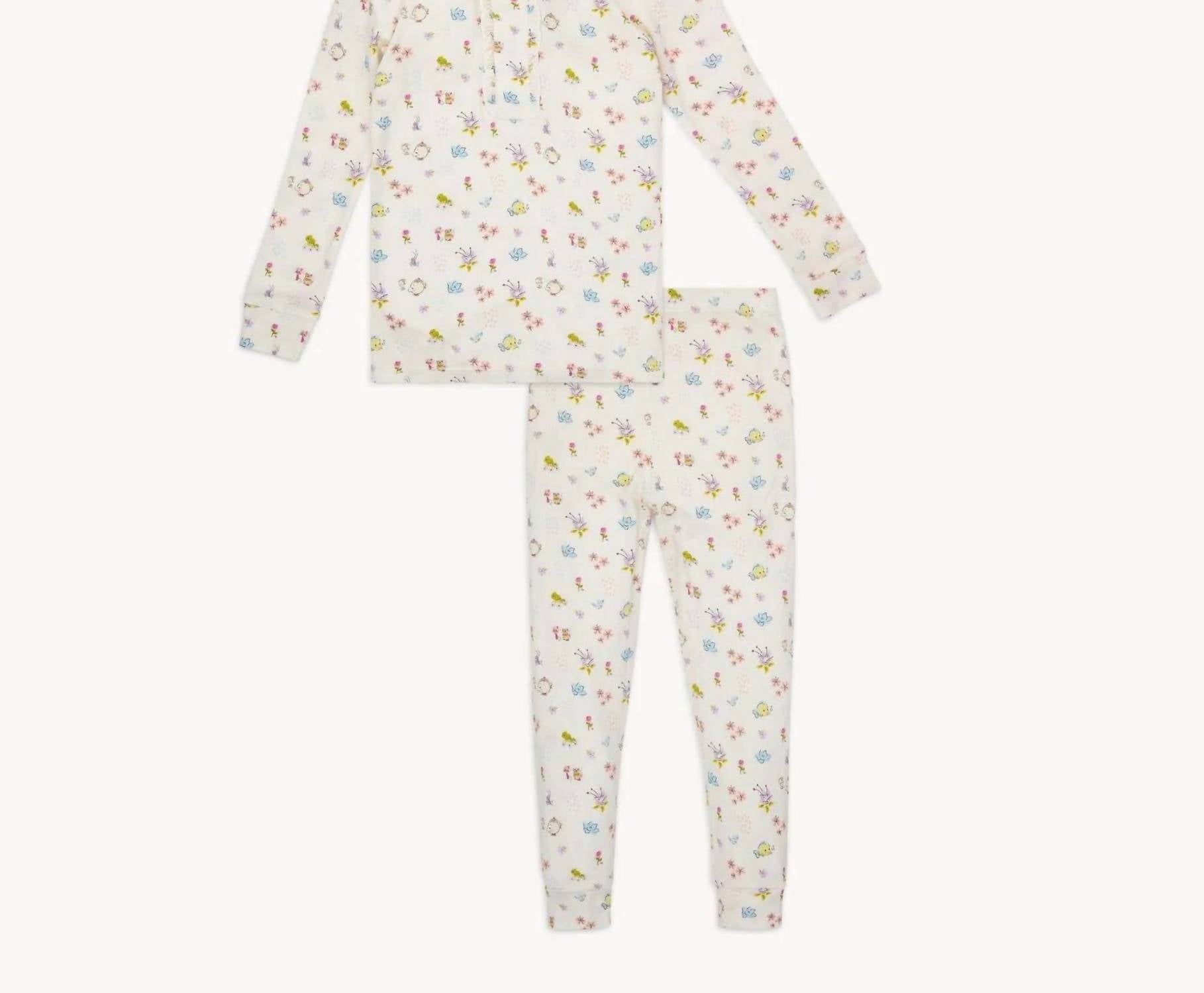 Magnetic Me - Girl's Princess Friends Magnetic No Drama Pajama Set