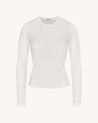 Eterne - Fitted Crewneck Long Sleeve T-shirt