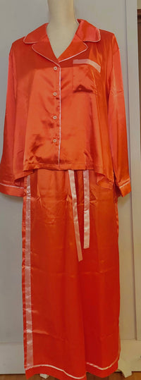 Mersea - Women's Satin Sailor Pajama Set