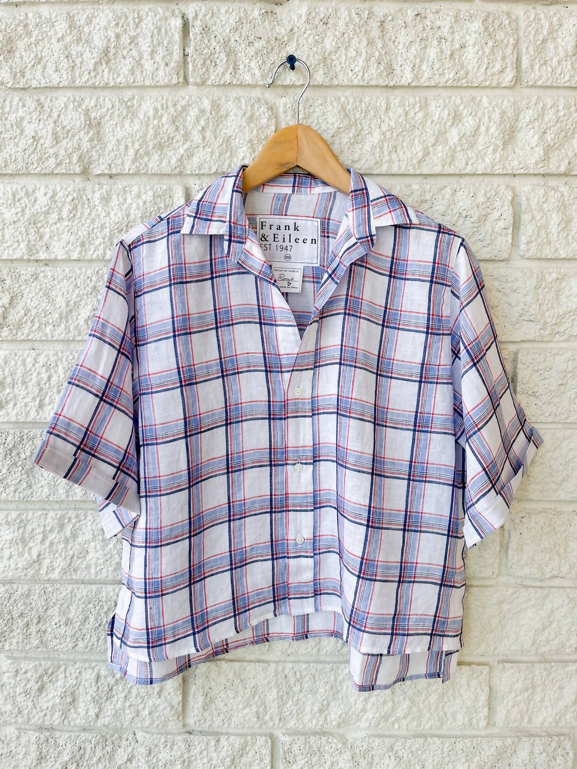 Frank & Eileen - Women's Rosie Short Sleeve Button Up Shirt