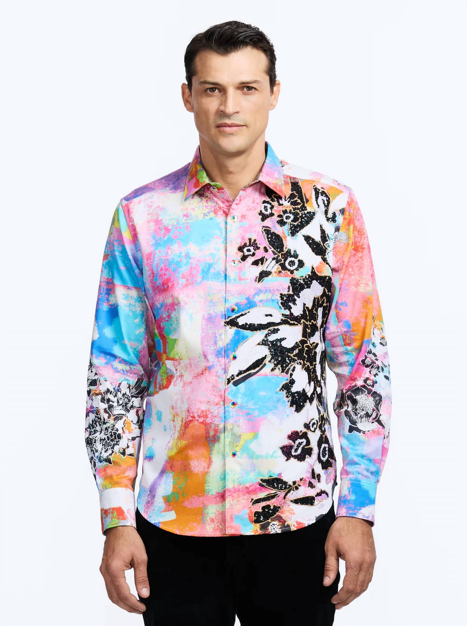 Robert Graham - Go-go Long Sleeve Button Down Shirt