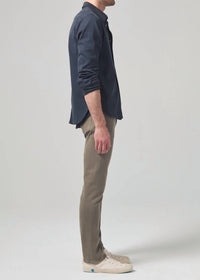 Citizens of Humanity Gage Slim Straight Jeans in stretch twill froth - men's jeans - alternate view