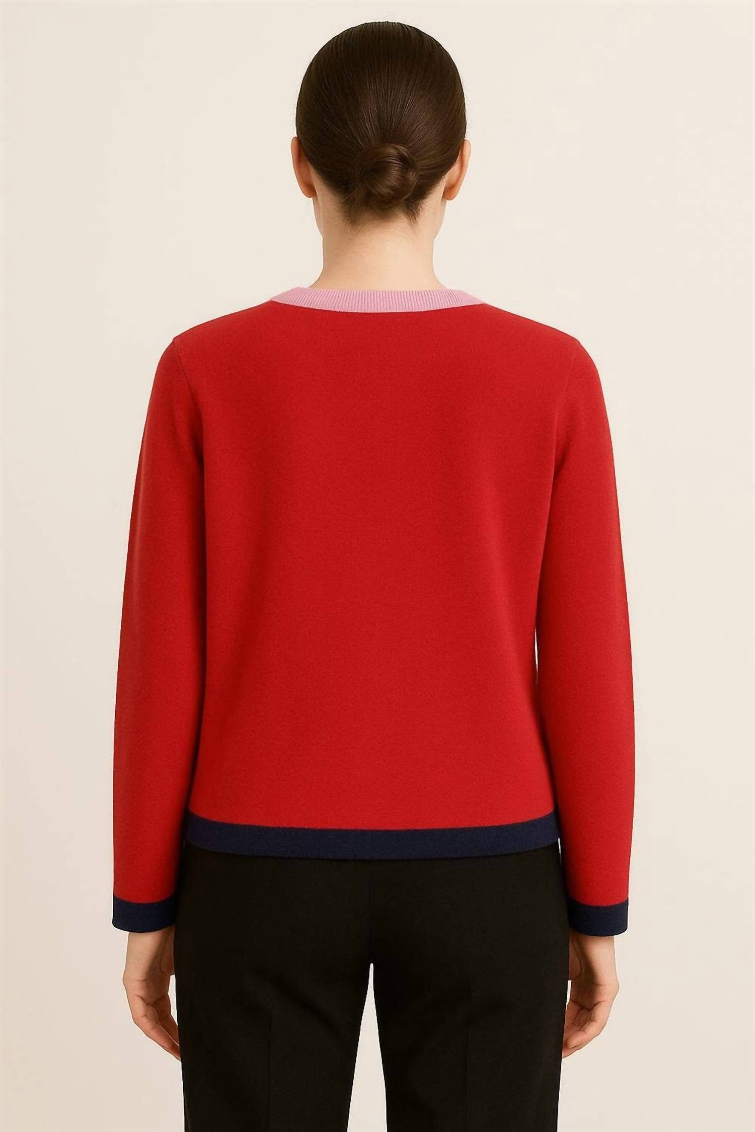 Fate - Tilly Crew Neck Cardigan