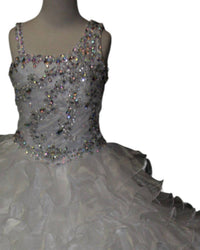 Little Rosie - Girl's Glitz Long Pageant Dress