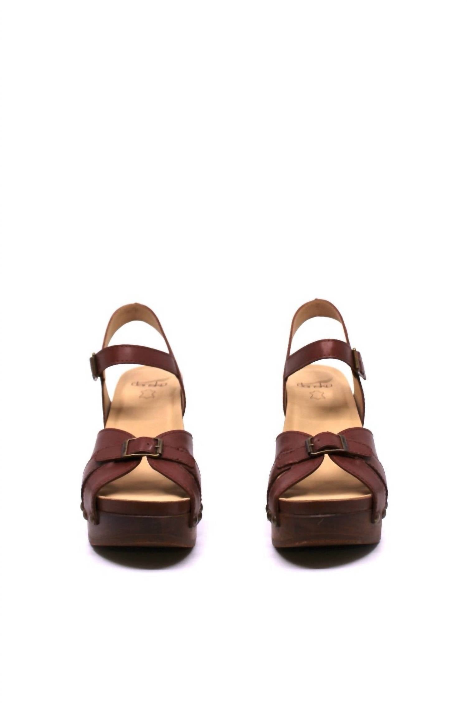 Dansko - Women's Alanna Ankle Strap Platform Wedge Sandal