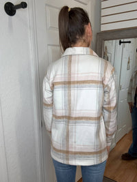 Michelle Mae - Norah Plaid Shacket