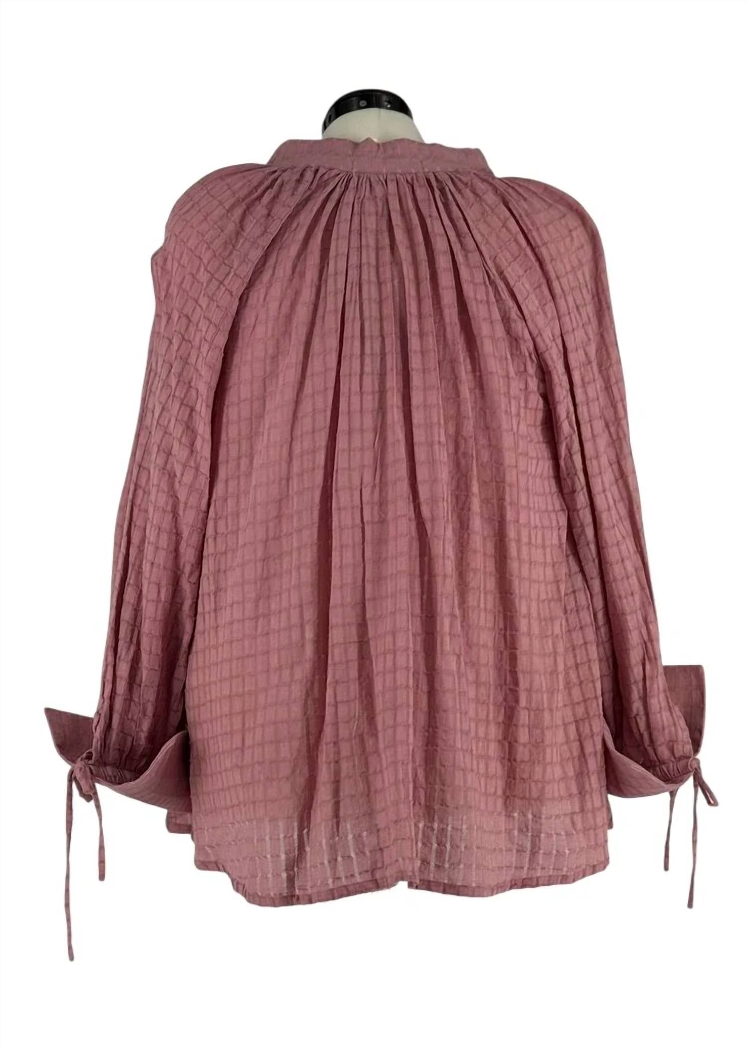 Yours Always - Women's La Femme Gauzy Button Up Top