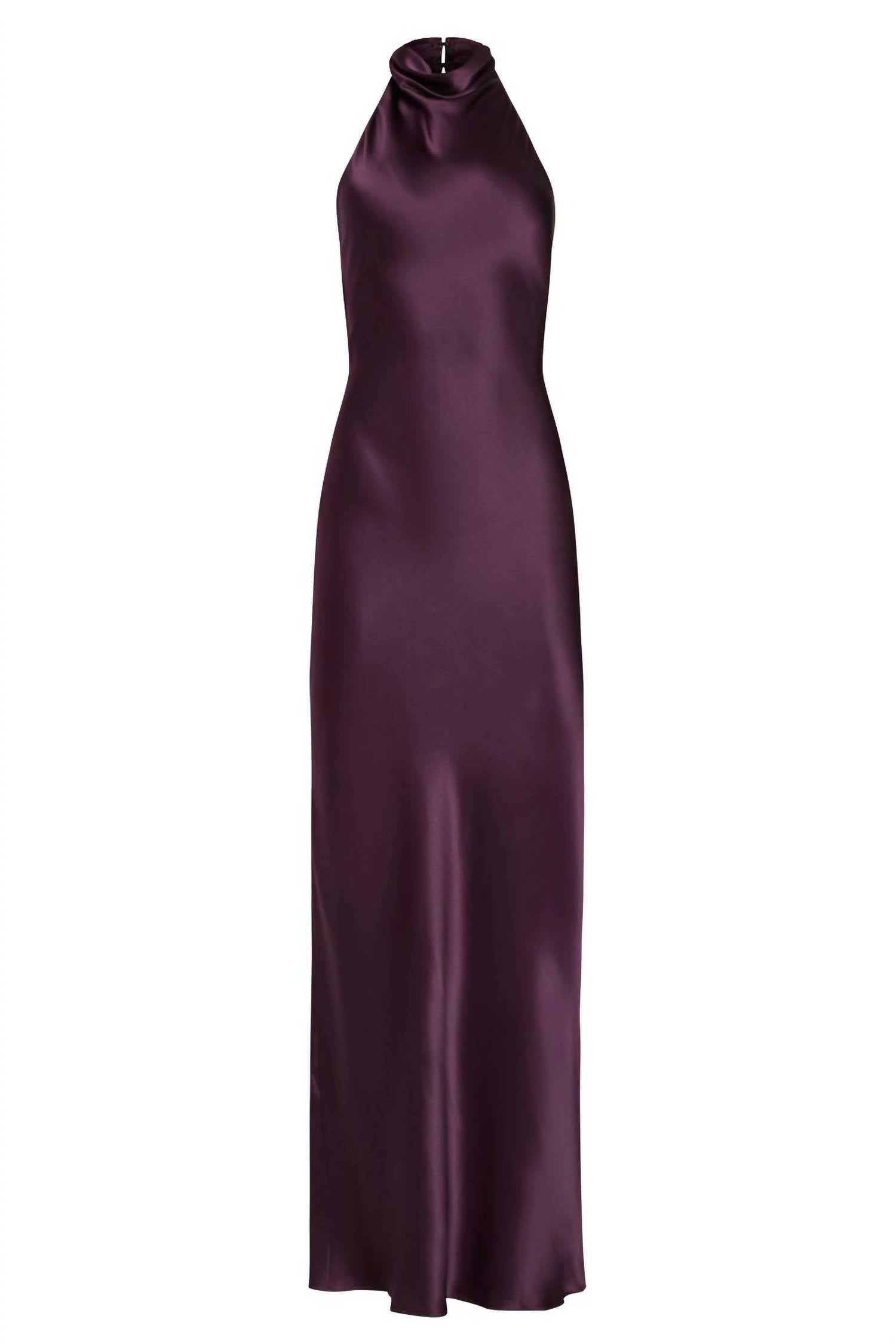 Amanda Uprichard - Women's Halter Neck Santana Gown