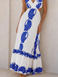 Mystery Resort - Riviera Shell Maxi Dress