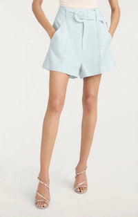 Cinq A Sept - Aldi Belted Wide-leg Linen Shorts