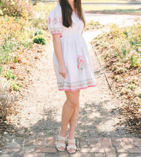 Victoria Dunn - Paisley Mini Dress