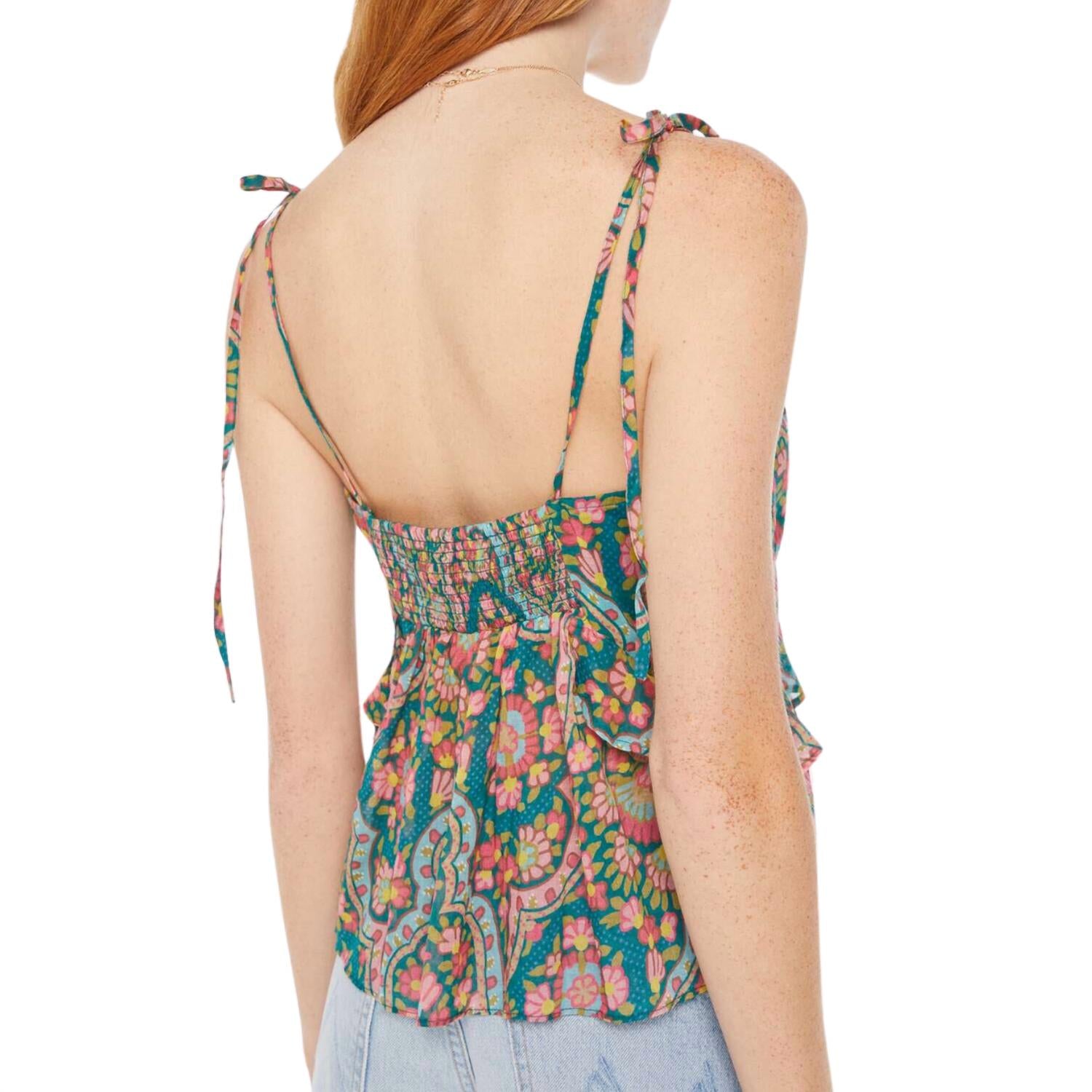 Mother Women's The Roam Free Tank Top in under the rug - women's tank top - detail view