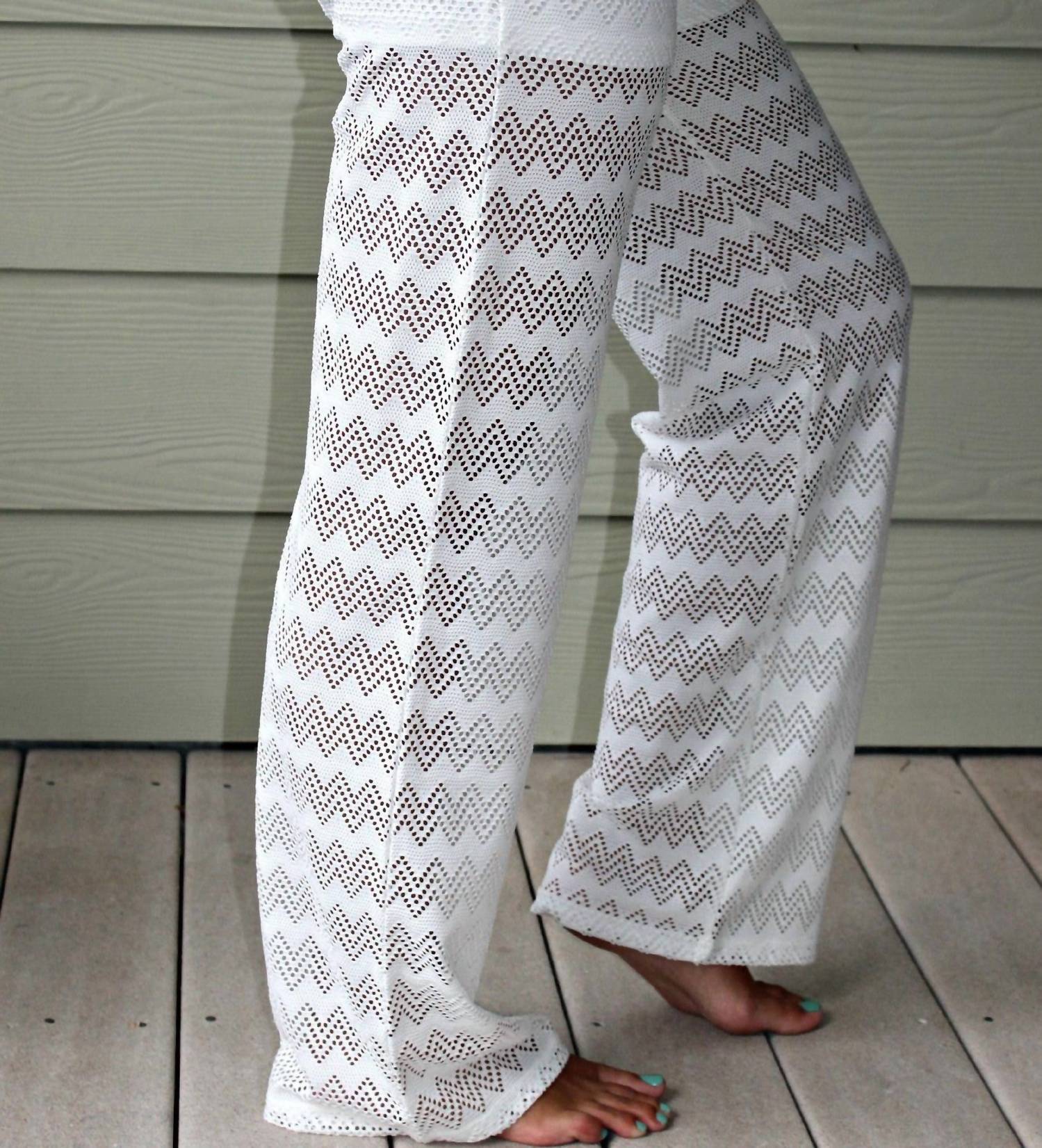 Honey Punch - Chevron Knit Pants