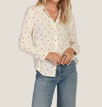 Dylan - Hearts Button Down Shirt