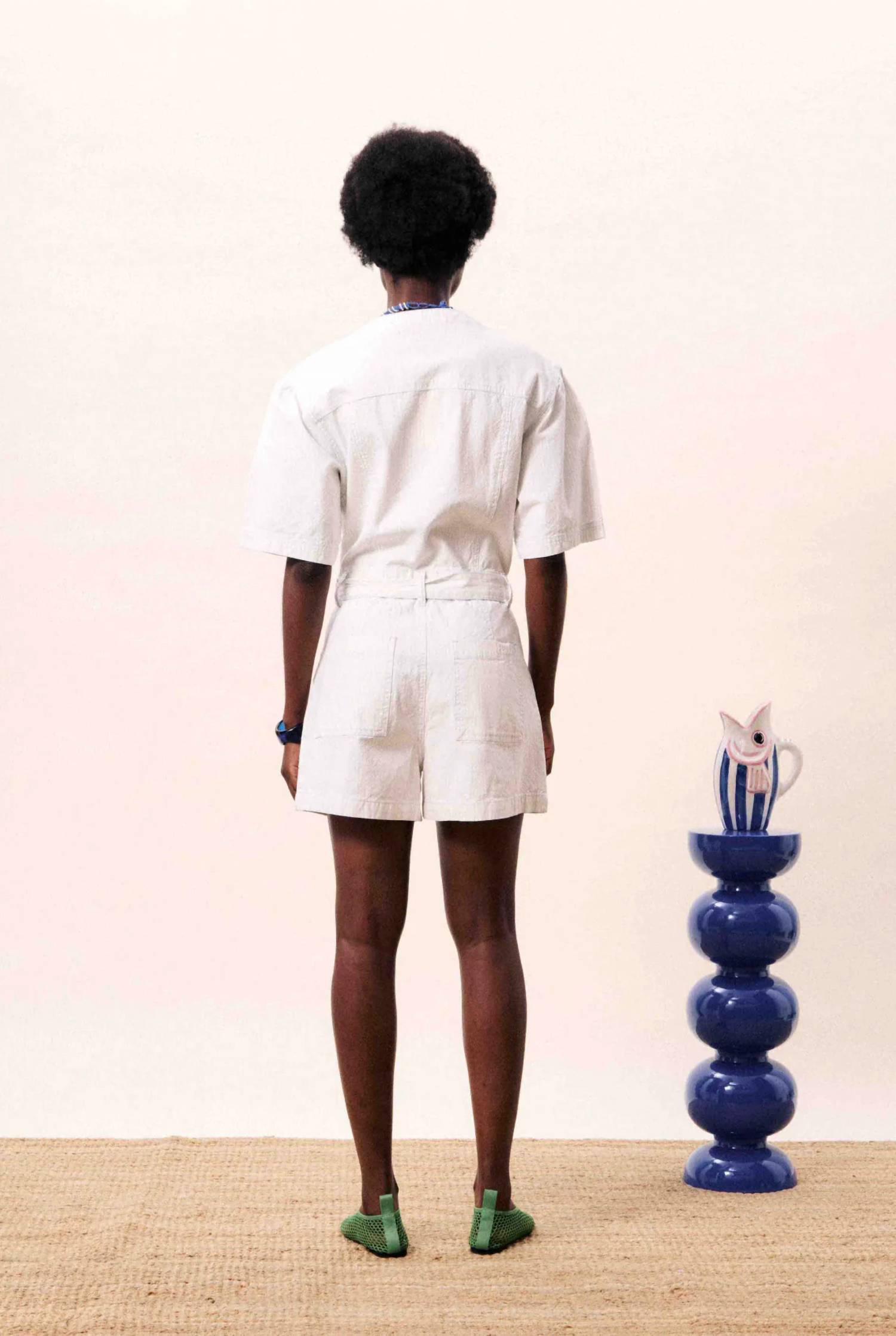 Frnch - Sirena Romper With Belt