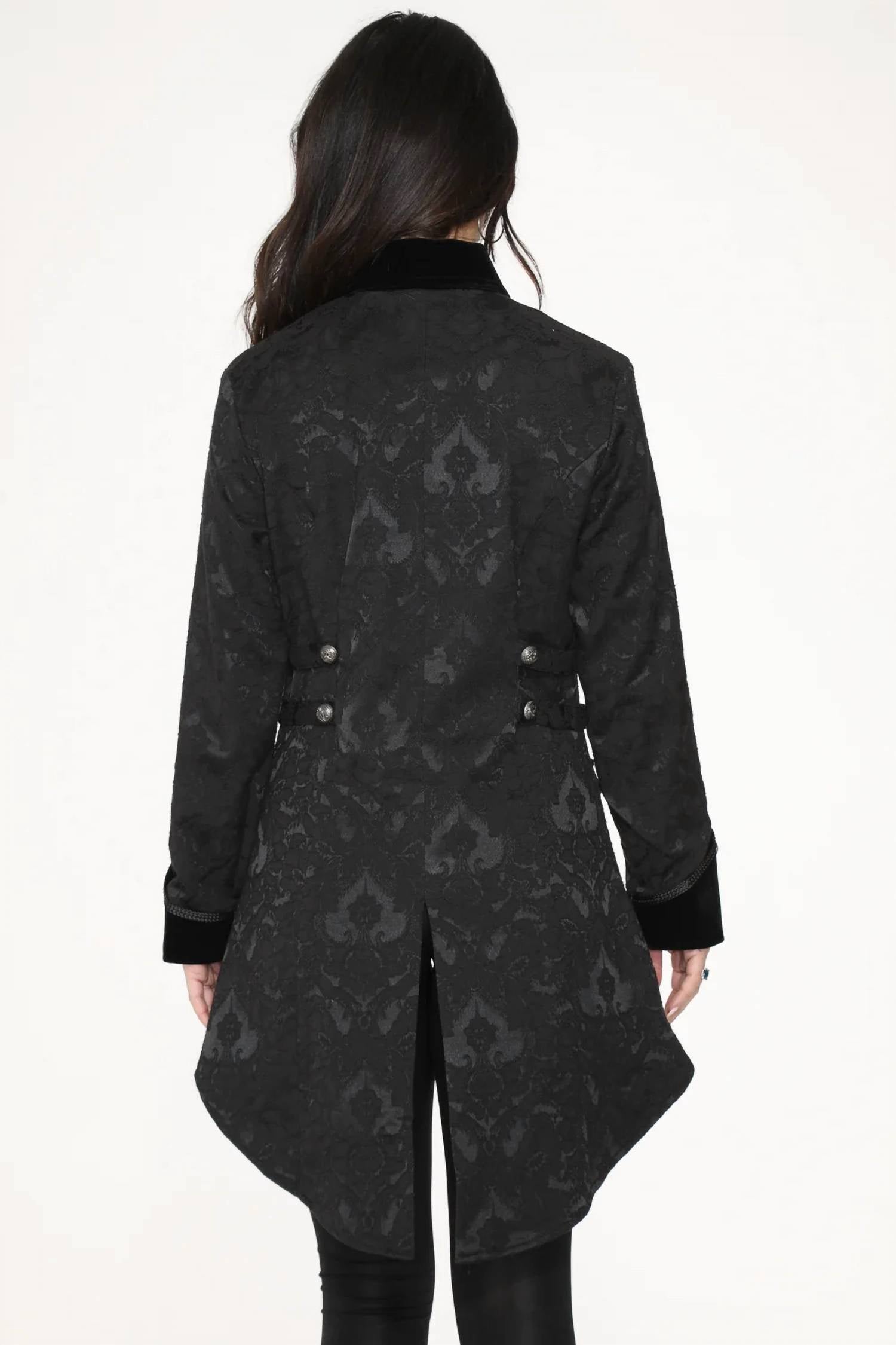 Orchid Bloom - Brocade Pirate Coat