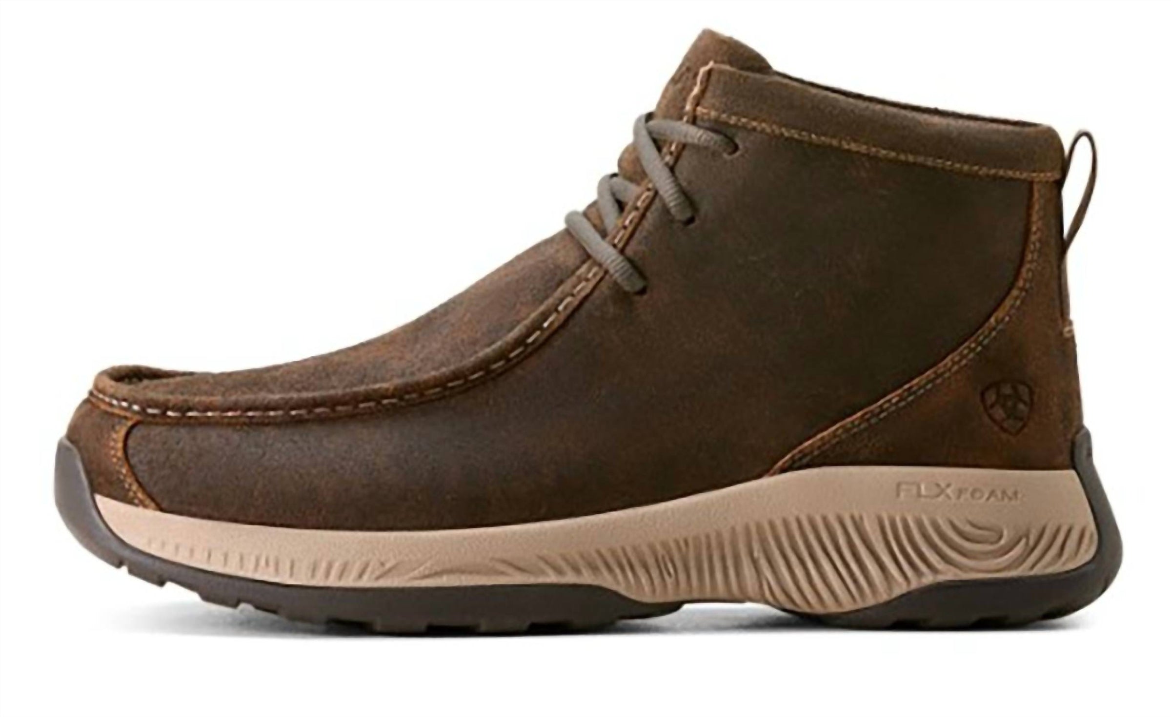 ARIAT Men's Spitfire All Terrain Western Chukka Boot in dark brown - men's boots