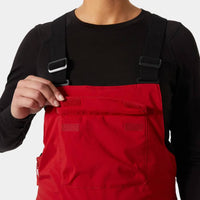 Helly Hansen Women's Legendary Insulated Bib in red - women's pants - alternate view