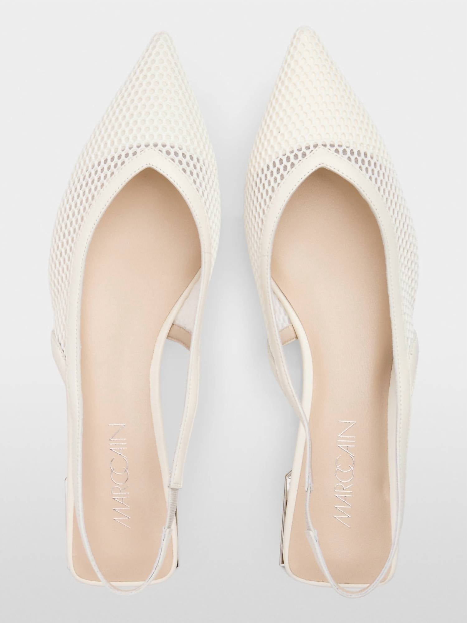Marc Cain - Women's Flat Mesh Slingbacks