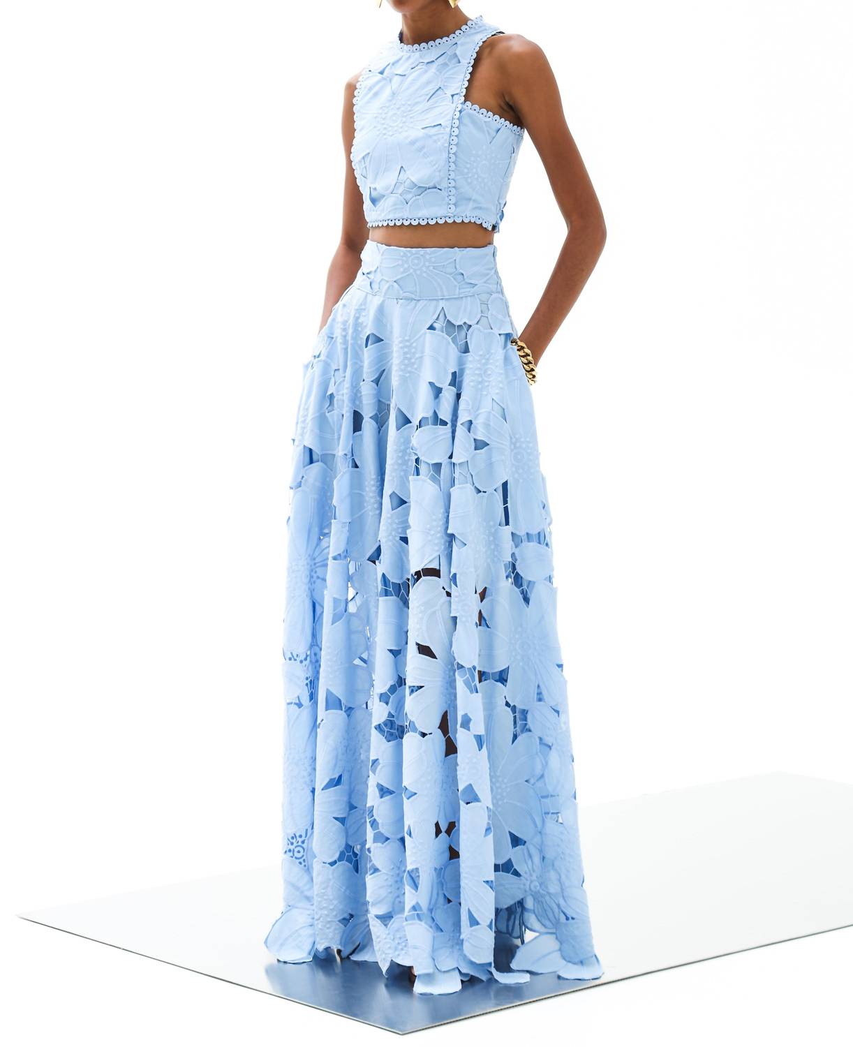 Lace The Label - Calisto Lace Maxi Skirt