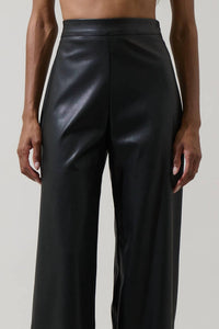 Sugarlips - Anisa Leather Bern Wide-leg Pants
