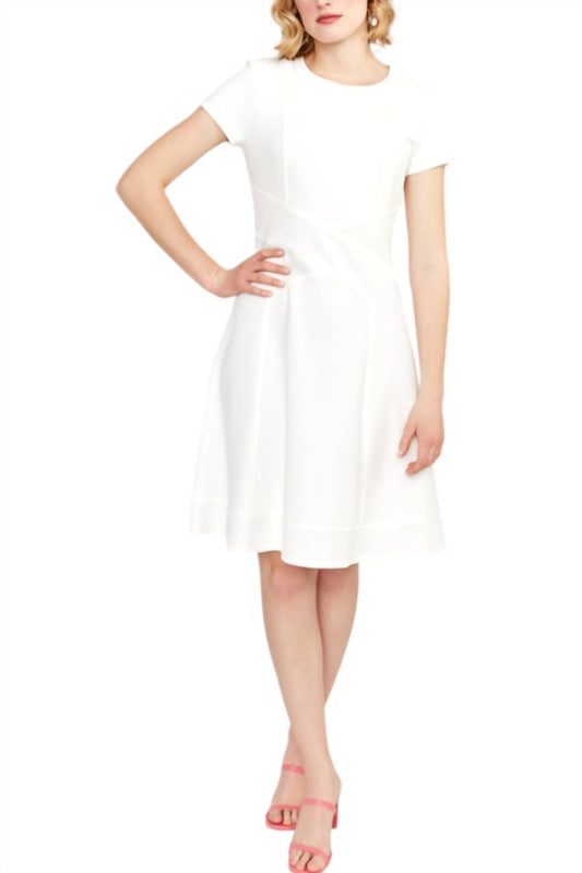 Joseph Ribkoff - Short Sleeve Fit & Flare Dress