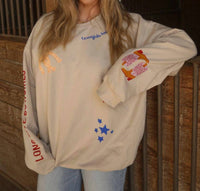 Charlie Southern - Cowgirls Patchwork Sweatshirt
