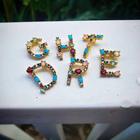Gypset Honey - Women's Rainbow Initial
