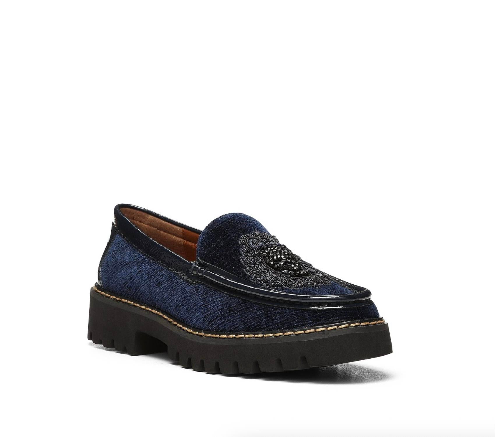 DONALD PLINER Women's Hope Loafers in blue navy - women's flats