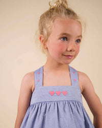 Early Sunday - Romy Embroidered Hearts Blouse