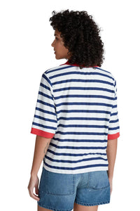 Askk Ny - Cropped Stripe Polo