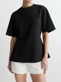 Dl1961 - Women'S - Girlfriend Elevated Peplum Tee