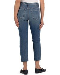 Kut From The Kloth - Rachael High Rise Fab Mom Raw Hem Jeans
