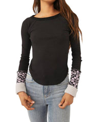 Free People - She's Reversible Cuff Shirt