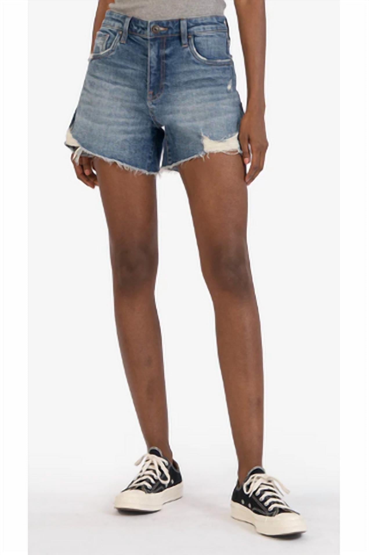 Kut From The Kloth - Women's High Rise Jane Long Short