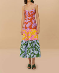Farm Rio - Sleeveless Midi Dress