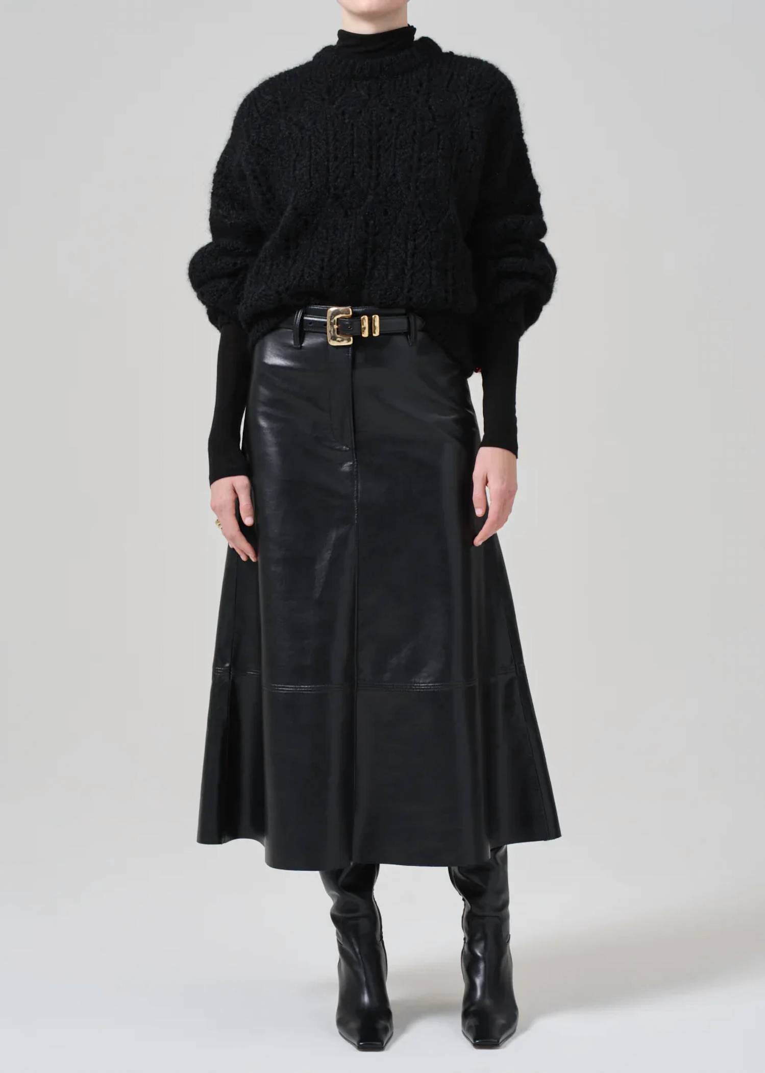 Citizens Of Humanity - Cassia Leather Skirt