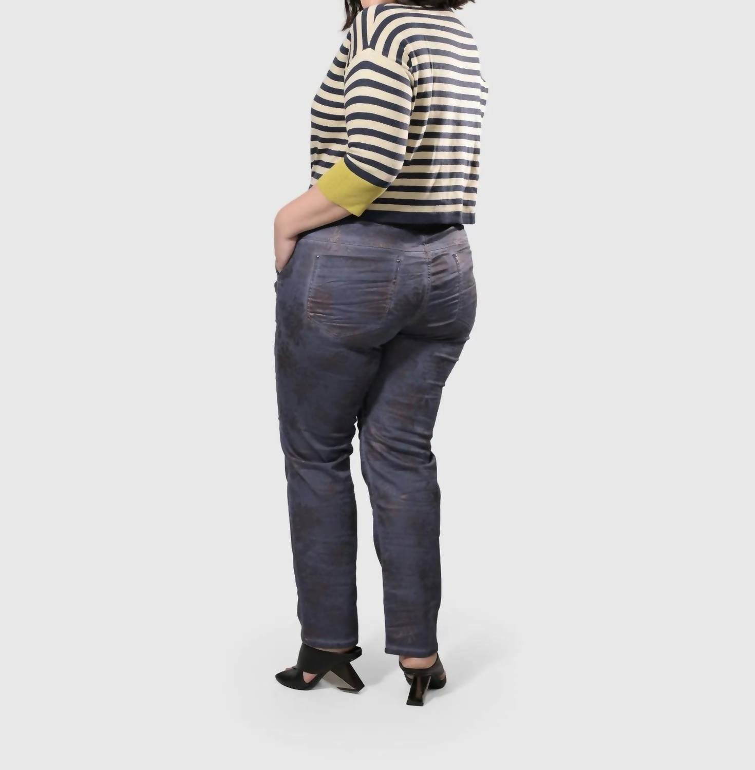 Alembika - Floral Iconic Stretch Jeans