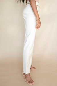 Vibrant - Destiny Vegan Leather Wide Leg Pants