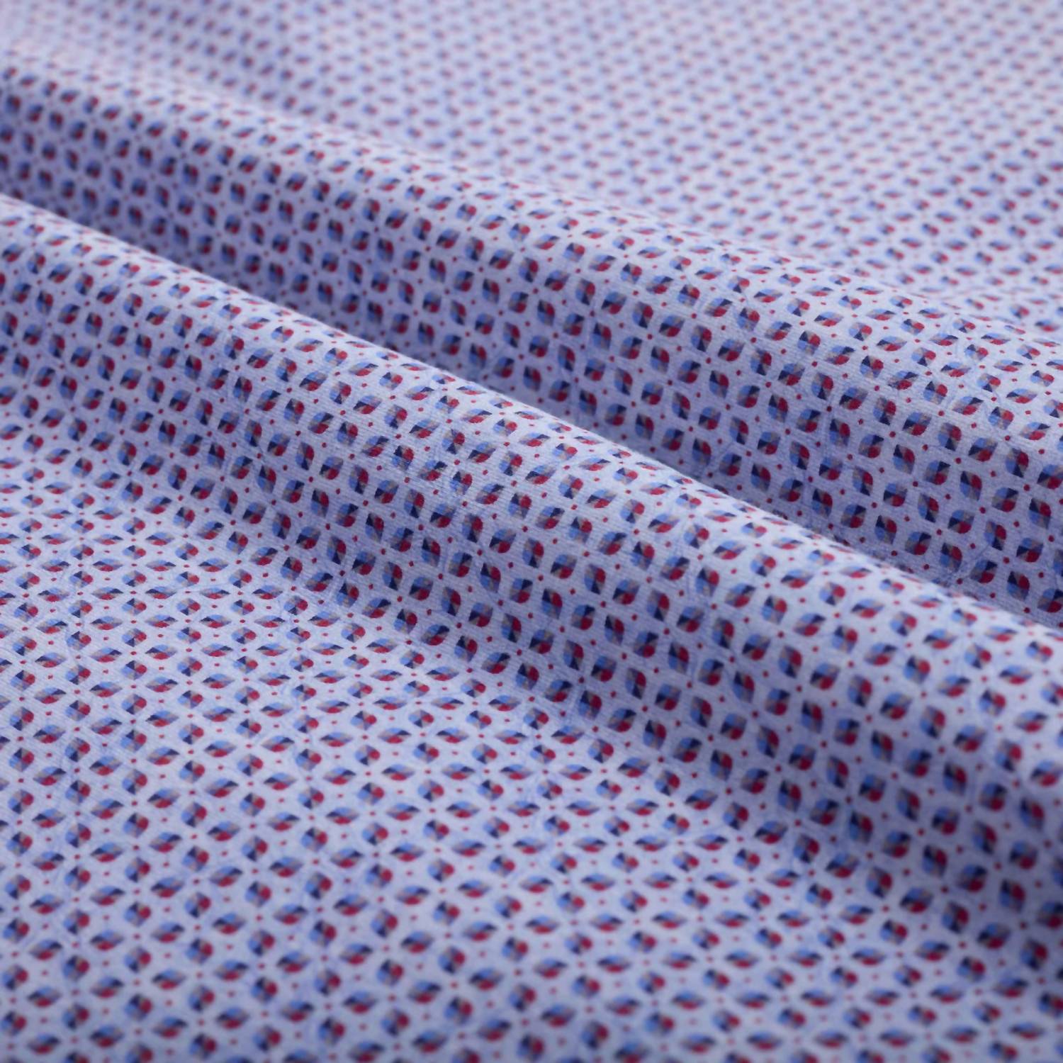 Bugatchi Uomo - James Geometric Oooh Cotton Shirt