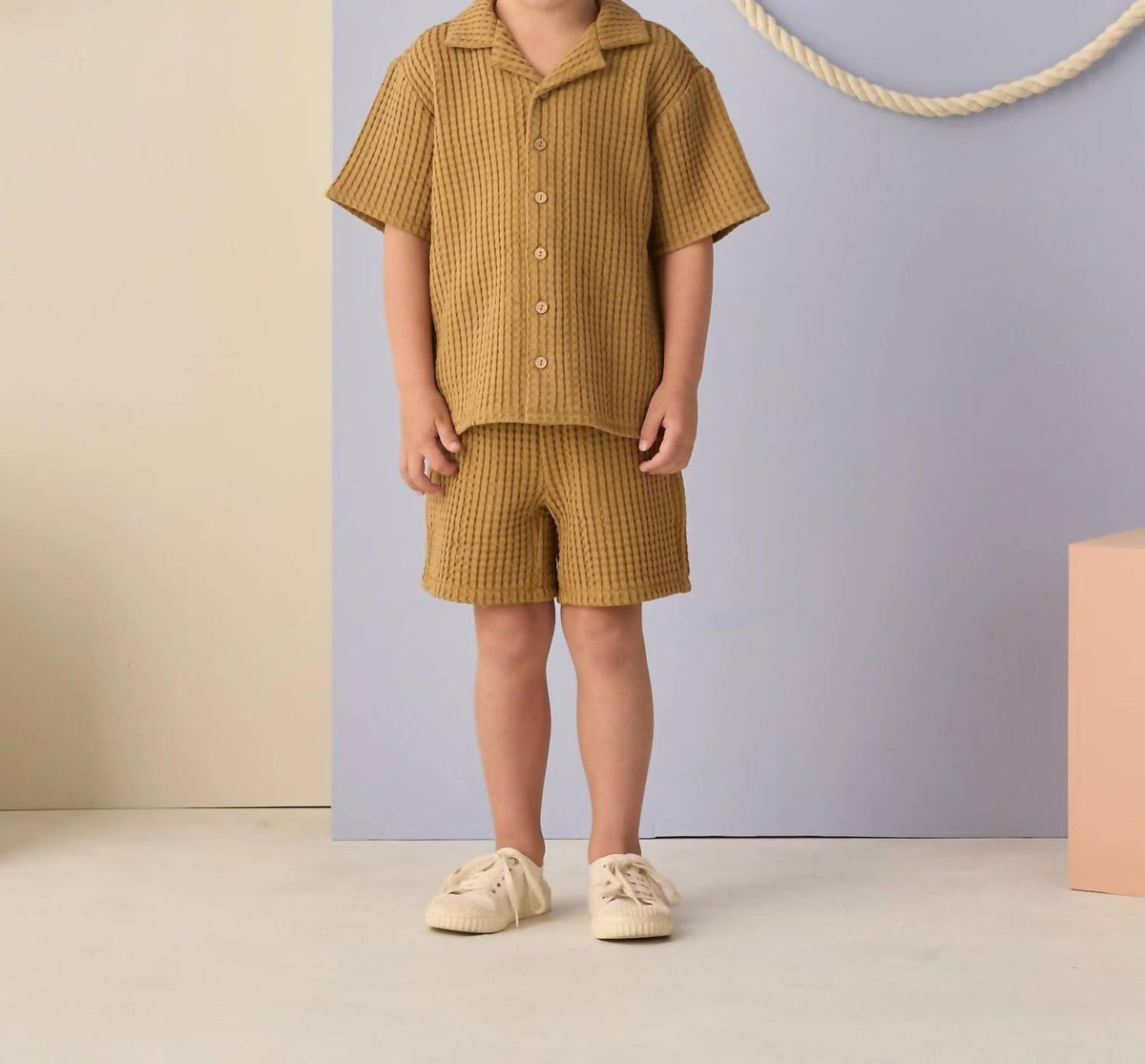 Rylee + Cru - Kid's Relaxed Textured Short