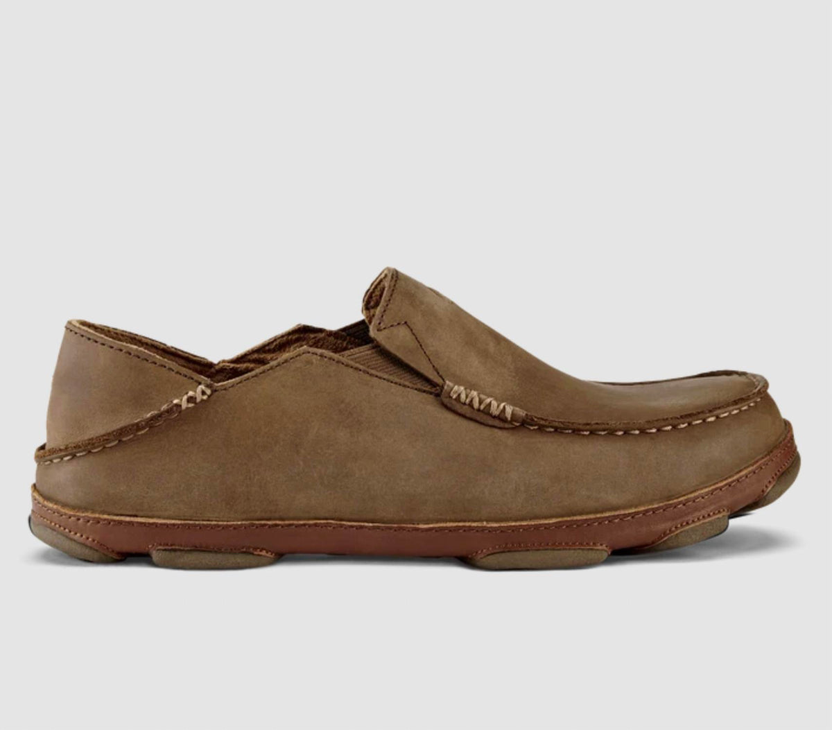 Olukai - Men's Moloa Leather Slip On Shoes