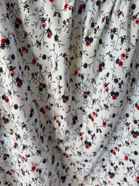 Conrad C - Women's Floral Print Off Shoulder Blouse