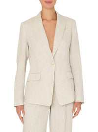 Milly - ALEXA LINEN BLAZER