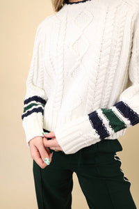 Sundry - Women's Chunky Cableknit Sweater
