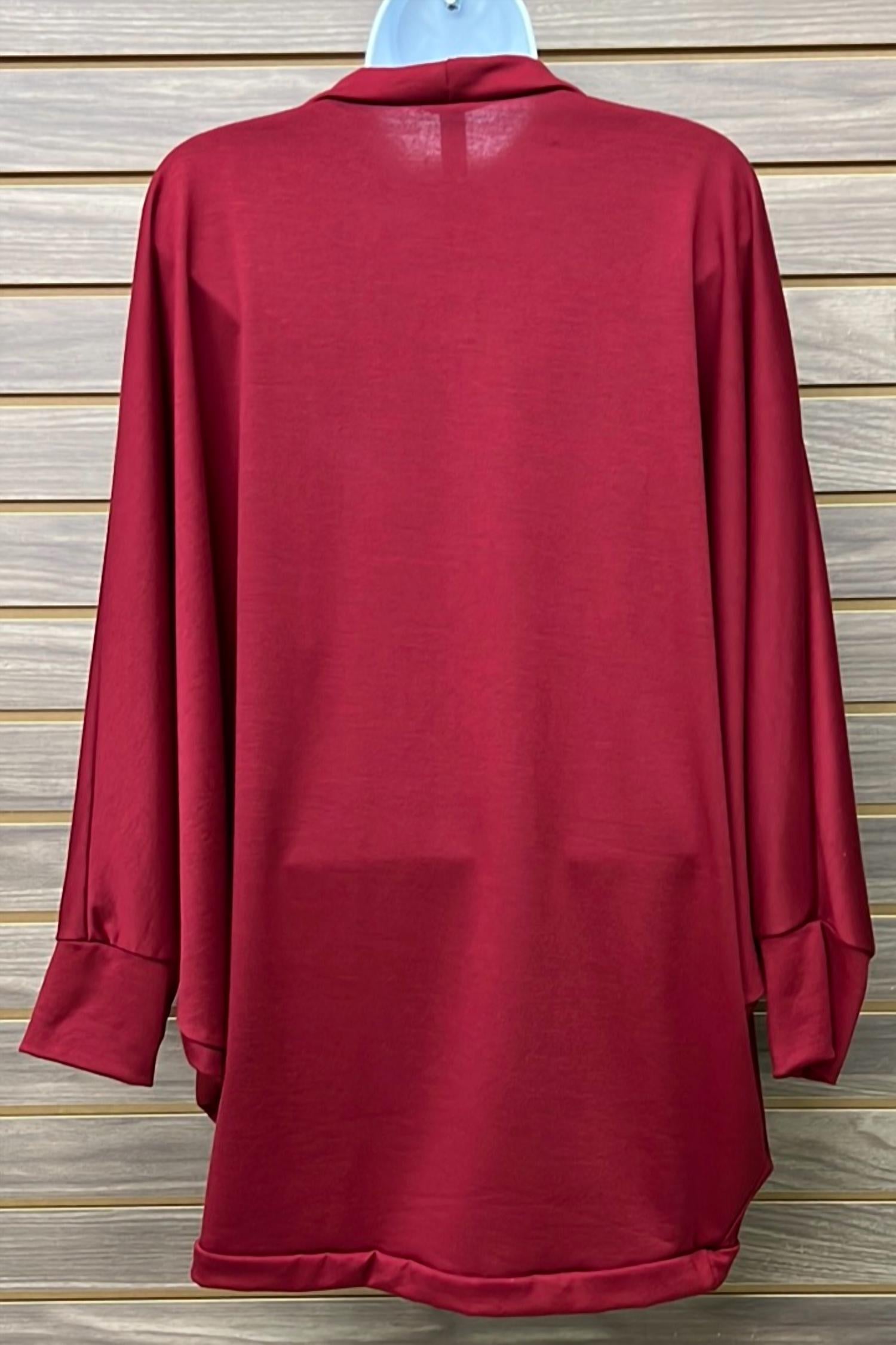 Red Lolly - Women's Open Cardigan